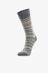 Fine Stripe Merino blend Dress Sock NORSEWEAR