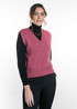 Cable Possum Merino Vest KORU