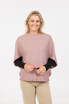 Split Sleeve Poncho Top NATIVE WORLD