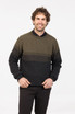 Gradient Possum Merino Crew Sweater NATIVE WORLD