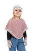 Kids Possum Merino Silk Poncho NATIVE WORLD