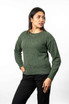 Crochet Knit Possum Merino Silk Jumper