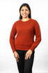 Crochet Knit Possum Merino Silk Jumper