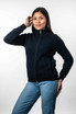 Rib Detail Possum Merino Silk Jacket