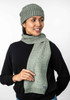Moss Stitch Possum Merino Silk Plated Beanie KORU