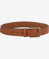 mens narrow tan leather belt