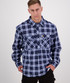 Egmont Half Button Cotton Shirt 2Pack SWANNDRI