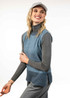 Moss Stitch Possum Merino Silk Plated Vest BRUSHTAIL