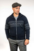 Fairisle Full Zip Possum Merino Silk Jacket KORU