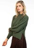 Roll Neck Rib Possum Merino Wool Silk Jumper KORU