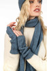 Ribbed Possum Merino Wool Glovelets KORU
