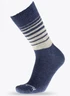 Possum Fine Knit Stripe NZNC