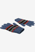 Stripe Possum Merino Wool Gloves NZNC