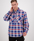 Egmont Half Button Cotton Shirt 2Pack SWANNDRI Egmont Half Button Cotton Shirt 2Pack SWANNDRI
