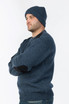 Ultimate Wool Jersey with Suede Patches MKM ORIGINALS