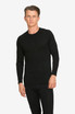 Fine Merino Wool Long Sleeve Crew Neck Top NZNC