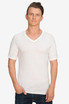 Merino Wool Short Sleeve Vee Neck Base Layer Top NZNC