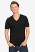 Merino Wool Short Sleeve Vee Neck Base Layer Top NZNC