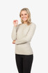 Round Neck Possum Merino Wool Silk Sweater NATIVE WORLD