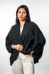Possum Merino Wool Moss Stitch Shawl Shrug KORU