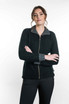 Two Tone Cable Trim Possum Merino Wool Silk Jacket KORU