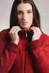 Two Tone Cable Trim Possum Merino Wool Silk Jacket KORU