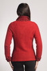 Two Tone Cable Trim Possum Merino Wool Silk Jacket KORU