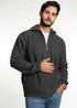 Zip Through Possum Merino Wool Silk Collared Jacket KORU