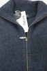 Zip Through Possum Merino Wool Silk Collared Jacket KORU