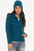 Shaped Zip Possum Merino Wool Silk Jacket KORU