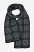 Tartan Possum Merino Wool Silk Scarf KORU