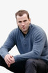 Light Possum Merino Wool Silk Zip Neck Sweater NATIVE WORLD