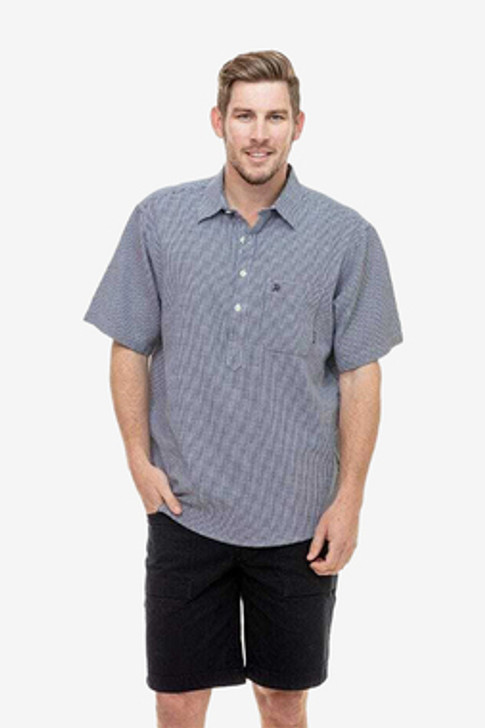 Paihia Short Sleeved Half Button Shirt SWANNDRI