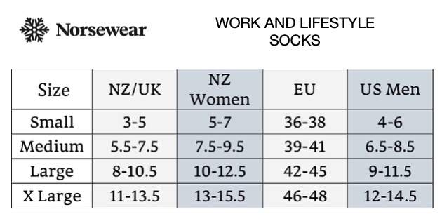 Thermal Hi Trek Socks | Work Socks | NZ Natural Clothing