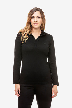 Merino Half Zip Top | Womens Swanndri | NZ Natural Clothing