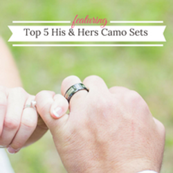 Top 5 His & Hers Camo Ring Sets for a Fall 2015 Wedding