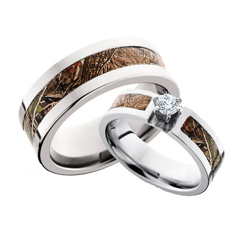 Women's Light Pink Tree Camo Wedding Band/Ring Engagement Ring – Country  Bumpkin