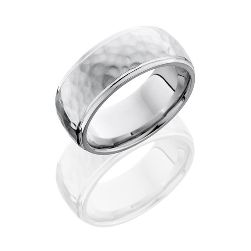 Hammer Polished Cobalt Chrome Ring Hammer Polished Cobalt Chrome Ring