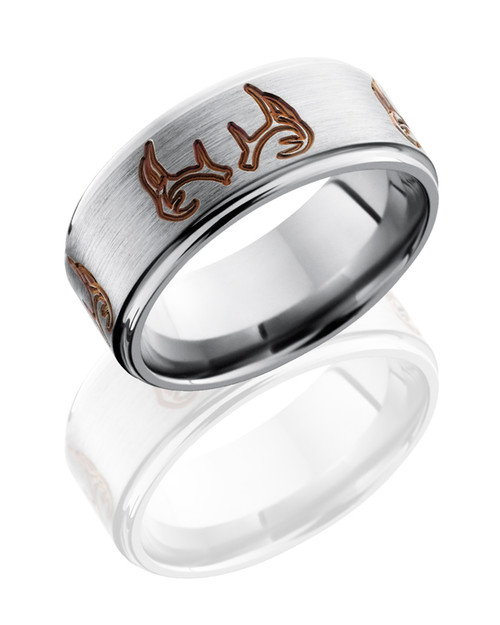 4x Antler Titanium ring 4x Antler Titanium ring
