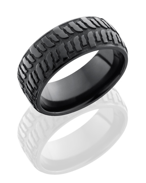 9mm Black Zirconium Bogger Tire Ring 9mm Black Zirconium Bogger Tire Ring