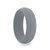 grey dual groove silicone ring grey dual groove silicone ring