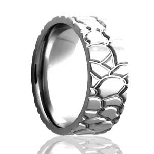 Milled Tire Tread Flat Profile Ring