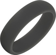 thin grey silicone ring 6 mm