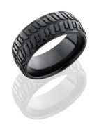 9mm Black Zirconium Bogger Tire Ring