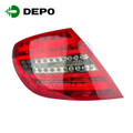 Buy Mercedes-Benz C-Class 2008 - 2014 W204 DEPO Smoke Red LED Performance Rear Lamp | Mr Parts.Pk