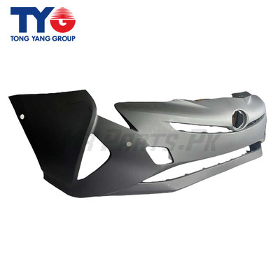 Toyota Prius 2016 - 2018 TYG Front Bumper Primed W Sensor Hole | MrParts.Pk