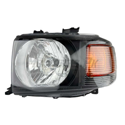 Toyota Land Cruiser 2007 - 2023 FJ70 Headlight Black | MrParts.Pk