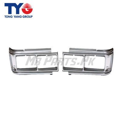 Toyota Land Cruiser 1985 - 1989 FJ60 TYG Headlight Door Chrome | MrParts.Pk