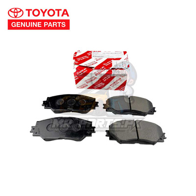 TOYOTA ALLION / COROLLA / AXIO / FIELDER / PREMIO / SIENTA TOYOTA GENUINE FRONT BRAKE PAD (THAILAND) TOYOTA ALLION / COROLLA / AXIO / FIELDER / PREMIO / SIENTA TOYOTA GENUINE FRONT BRAKE PAD (THAILAND)