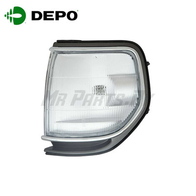 Buy Toyota Land Cruiser 1993 - 1997 FJ82 DEPO Silver Corner Lamp | Mr Parts.Pk